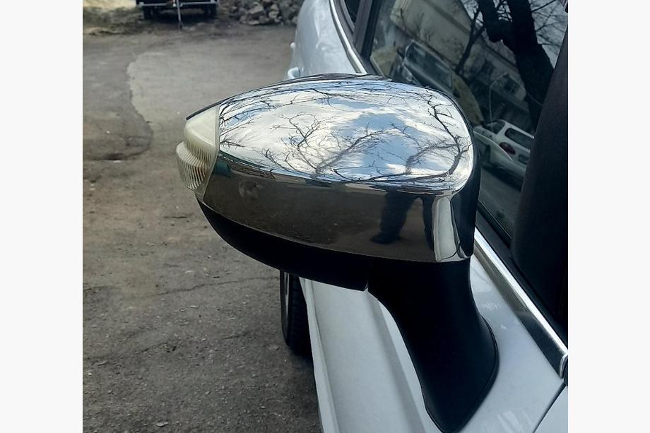 Ford Kuga 2008-2013 гг. Накладки на Зеркала (2 шт, Нержавейка) Фото 2