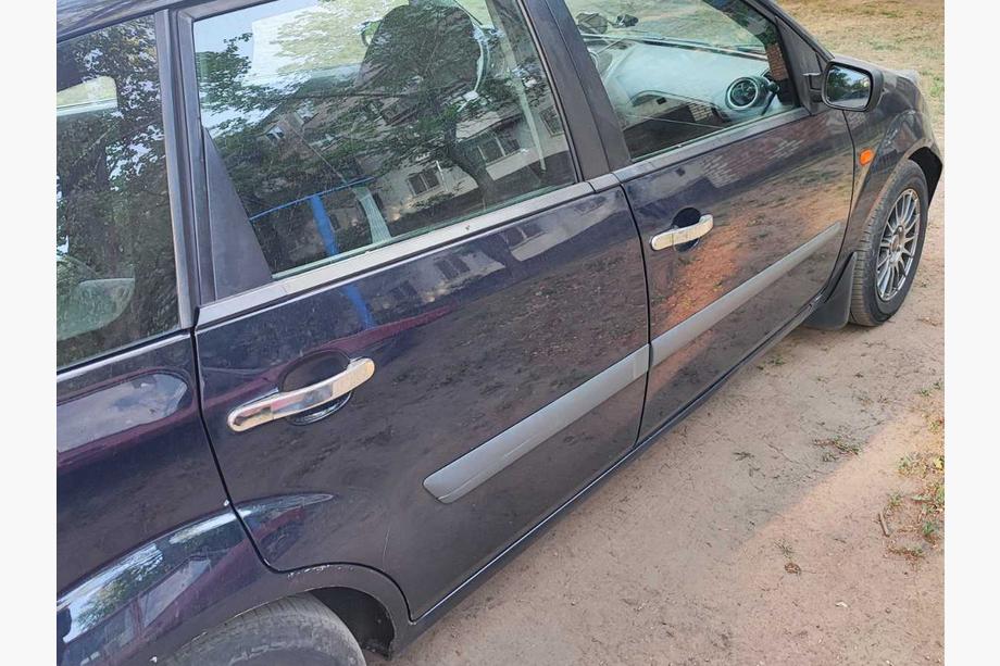 Ford Fiesta 2002-2008 гг. Хромированные Накладки на Ручки (4 шт., Нержавейка) Фото 3