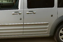 Ford Transit 2000–2014 гг. Накладки на замок (5 шт, нержавейка) фото 1