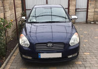 Hyundai Accent 2006-2010 гг. Накладки на Зеркала (2 шт., пластик) OmsaLine фото 3