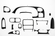 Chevrolet Trailblazer 2002-2012 гг. Накладки на торпеду Алюминий фото 1