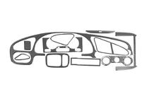 Daewoo Lanos 1998-2017 гг. Накладки на Панель Приборов Карбон фото 5