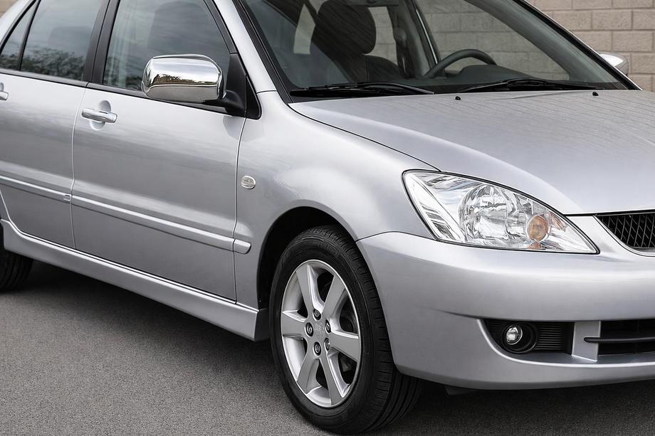Mitsubishi Lancer 9 2004-2008 гг. Хромированные Накладки на Зеркала (2 шт.) Image