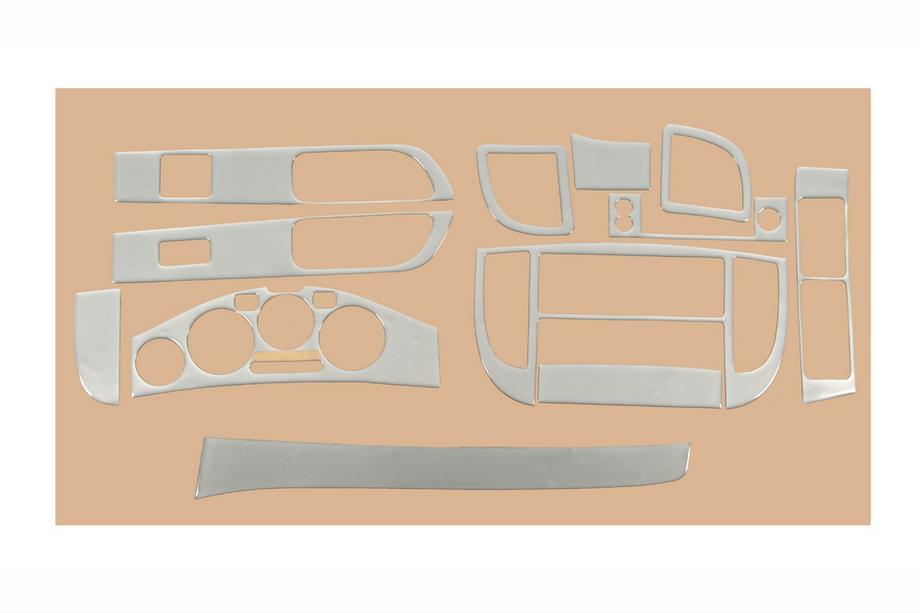 Nissan Micra K12 2003-2010 гг. Накладки на Панель Приборов Дерево Фото 7
