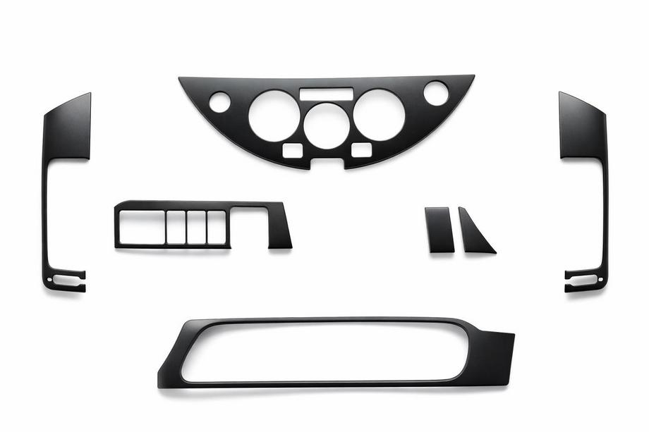 Nissan Note 2004-2012 гг. Накладки на Панель Приборов Алюминий Image