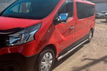 Opel Vivaro 2001–2015 гг. Боковые трубы (2 шт., нержавейка) фото 6
