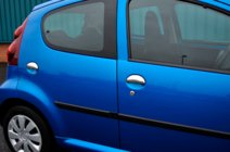 Peugeot 107 2005-2014 гг. Накладки на дверные ручки из нержавеющей стали фото 4