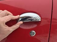 Peugeot 206 1998-2024 гг. Накладки на дверные ручки из нержавеющей стали фото 1