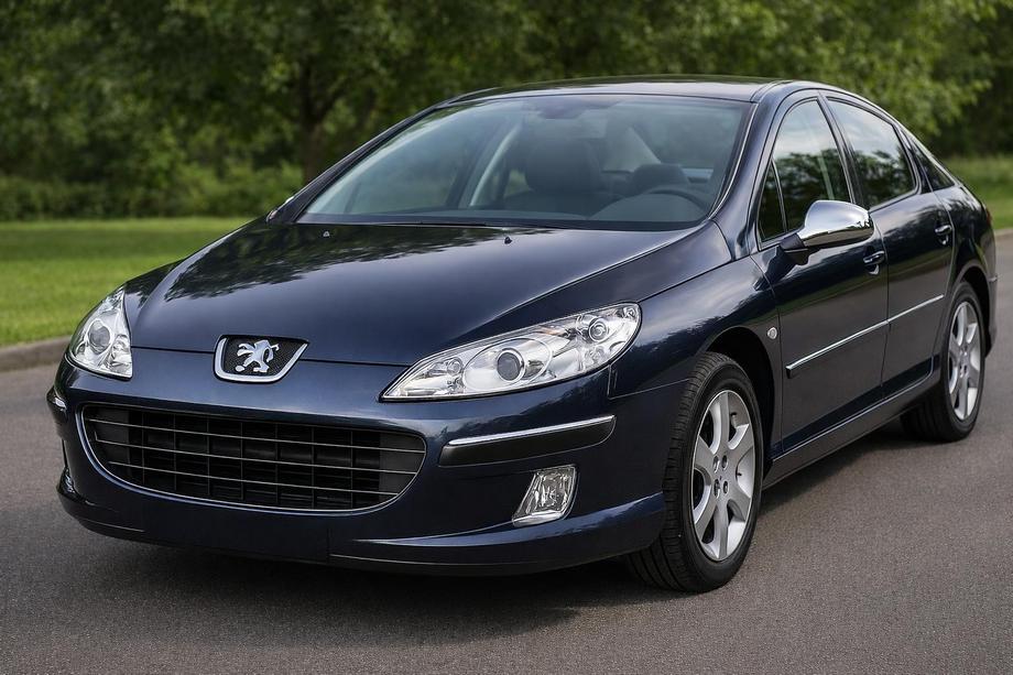 Peugeot 407 2004-2011 гг. Хромированные Накладки на Зеркала (2 шт.) Image