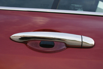Renault Koleos 2008-2016 гг. Хромированные Накладки на Ручки (Нержавейка) 4 шт, Carmos - Турецкая сталь фото 1