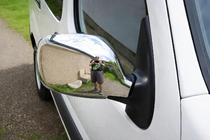 Renault Kangoo 1998-2008 гг. Хромированные Накладки на Зеркала (2004-2008, 2 шт) фото 1