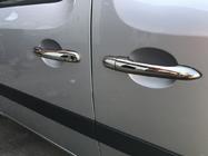 Renault Kangoo 2008–2020 гг. Накладки на дверные ручки из нержавеющей стали фото 2
