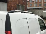 Renault Kangoo 2008–2020 гг. Хромированные Рейлинги фото 7