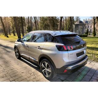 Боковые Подножки Fullmond (2 шт, Алюминий) Peugeot 3008 2016-2023 гг. фото 1