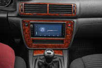 Volkswagen Passat B5 1997-2005 гг. Накладки на панель приборов 2004-2005 Алюминий фото 1