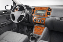 Volkswagen Golf Plus 2004-2014 гг. Накладки на Панель Приборов Алюминий фото 1