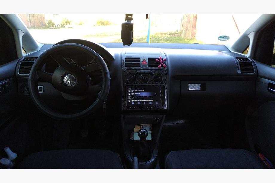 Volkswagen Touran 2003-2010 гг. Накладки на Панель Приборов Дерево Фото 18