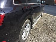 Audi Q7 2015–2026 гг. Боковые Подножки Maya V2 (2 шт., Алюминий) фото 5