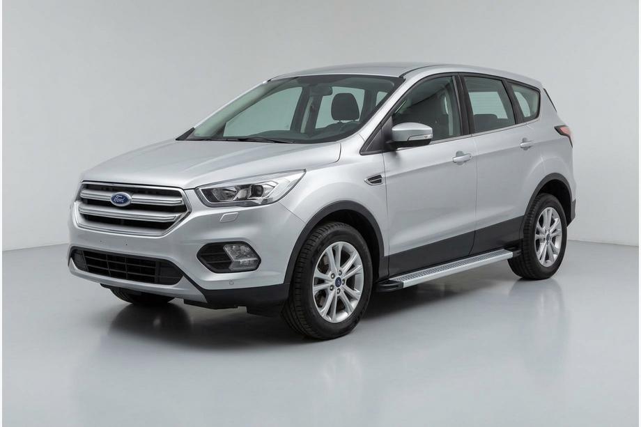Ford Kuga/Escape 2013-2019 гг. Боковые Подножки Maya V2 (2 шт., Алюминий) Image