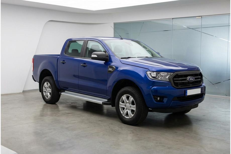 Ford Ranger 2011–2022 гг. Боковые Подножки Maya V2 (2 шт., Алюминий) Image