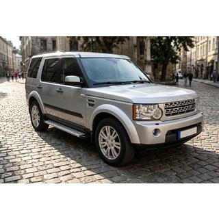 Боковые Подножки Maya V2 (2 шт., Алюминий) Land Rover Discovery IV 2009-2017 гг. фото 1