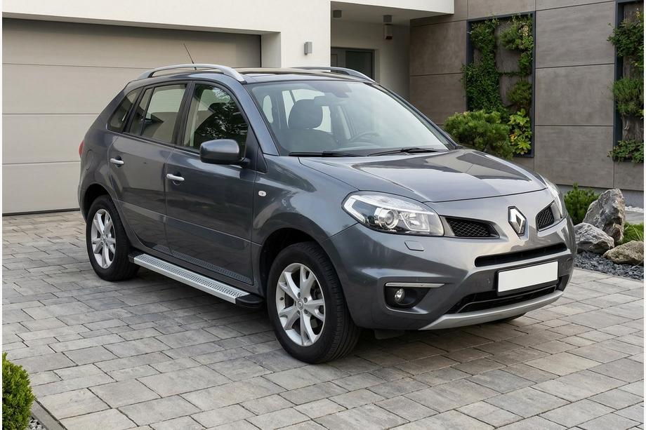 Renault Koleos 2008-2016 гг. Боковые Подножки Maya V2 (2 шт., Алюминий) Фото 1