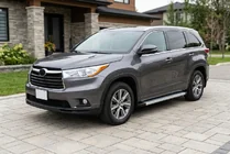 Toyota Highlander 2013-2019 гг. Боковые Подножки Maya V2 (2 шт., Алюминий) фото 1