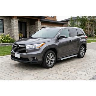 Боковые Подножки Maya V2 (2 шт., Алюминий) Toyota Highlander 2013-2019 гг. фото 1
