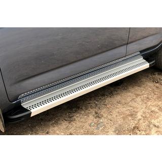 Боковые Подножки Maya V2 (2 шт., Алюминий) Toyota Rav 4 2006-2013 гг. фото 2