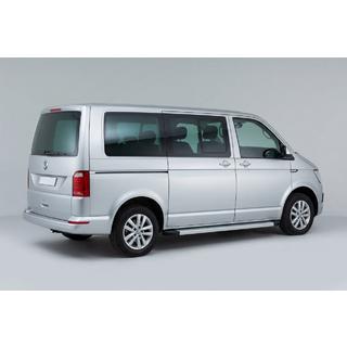 Боковые Подножки Maya V2 (2 шт., Алюминий) Volkswagen T6 2015-2024 гг. фото 1