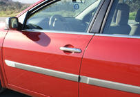 Renault Megane II 2004-2009 гг. Хромированные Накладки на Ручки Дверей (4 шт, Нержавейка) фото 4