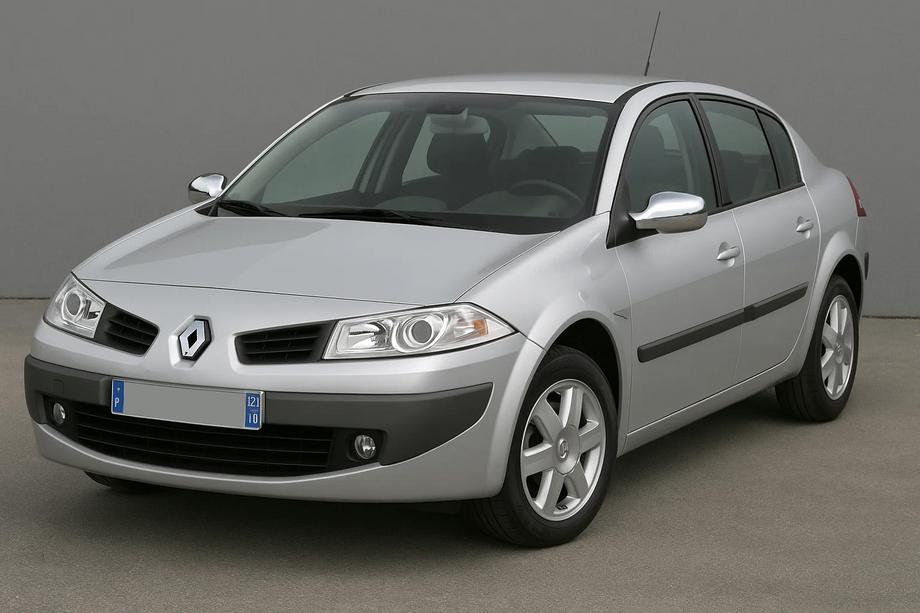 Renault Megane II 2004-2009 гг. Накладки на Зеркала (2 шт., пластик) Фото 2