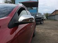 Renault Megane III 2009-2016 гг. Накладки на Зеркала (2 шт., Нержавейка) Carmos - Турецкая Нержавеющая Сталь фото 6