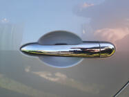 Renault Scenic/Grand 2003-2009 гг. Хромированные Накладки на Ручки Дверей (4 шт, Нержавейка) фото 4