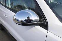 Seat Alhambra 2010- гг. Накладки на зеркала (2 шт., Нержавеющая сталь) фото 1