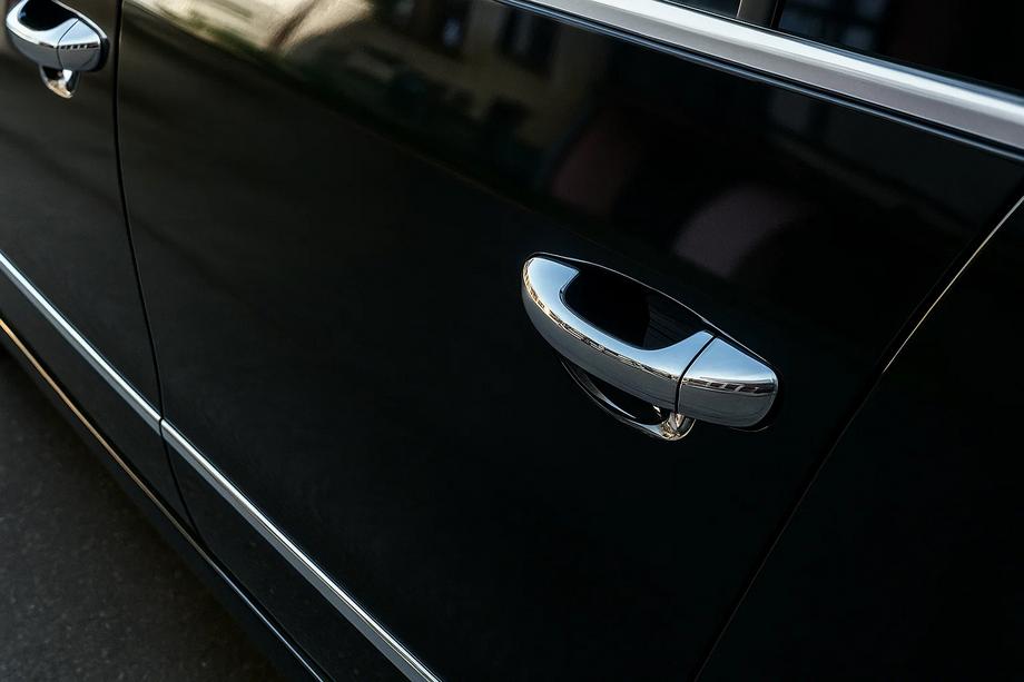 Skoda Superb 2009-2015 гг. Хромированные Накладки на Ручки Дверей (4 шт, Нержавейка) Image