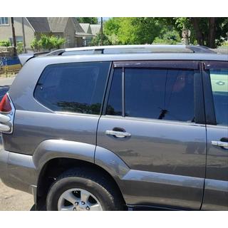 Toyota LandCruiser Prado 120 Рейлинги Хром Турецкие
