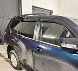Toyota Land Cruiser Prado 150 2009-2023 гг. Окантовка Окон (6 шт, Нержавейка) фото 2