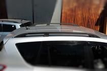 Toyota Rav 4 2006-2013 гг. Рейлинги Черные Турецкие Короткая база, пластиковые ножки фото 6