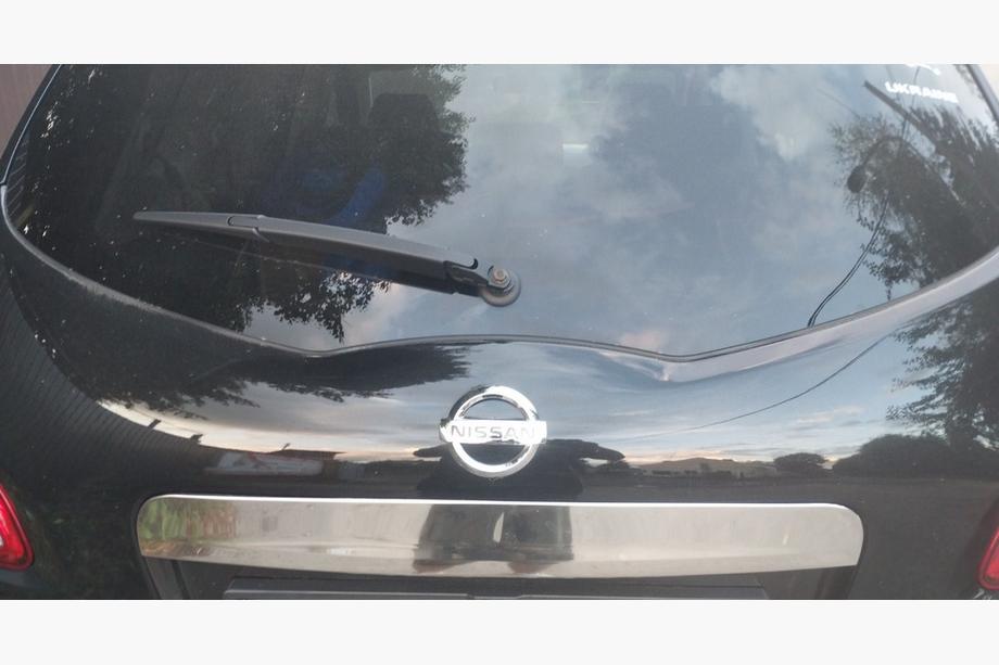 Nissan Qashqai 2010-2014 гг. Хромированная накладка над номером (нержавейка) Без Кнопки, OmsaLine - Итальянская Нержавейка Фото 2