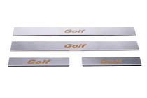 Накладки на пороги Carmos (4 шт, нержавейка) фото 4