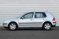 Volkswagen Golf 4 1997-2006 гг. Наружные молдинги окон нержавейка (4 шт) Carmos - Турецкая Нержавеющая Сталь фото 1