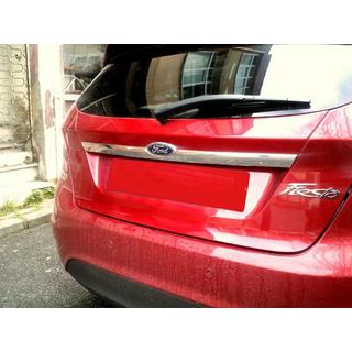 Ford Fiesta 2008↗/2013↗ планка над номером нержавейка
