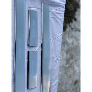 Накладки на пороги Nataniko (4 шт., нержавейка) Ford Kuga/Escape 2013-2019 гг. фото 4