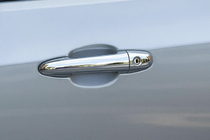 Hyundai Elantra (HD) 2006-2011 гг. Хромированные Накладки на Ручки (4 шт., Нержавейка) фото 3