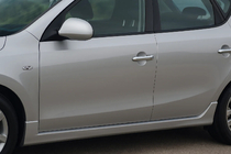 Hyundai I-30 2007-2011 гг. Хромированные Накладки на Ручки (4 шт., Нержавейка) Carmos - Турецкая Нержавеющая Сталь фото 1