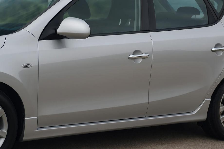 Hyundai I-30 2007-2011 гг. Хромированные Накладки на Ручки (4 шт., Нержавейка) Carmos - Турецкая Нержавеющая Сталь Image