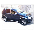 Mercedes ML W163 1997-2005 гг. Наружные молдинги окон нержавейка (6 шт) Carmos - Турецкая Нержавеющая Сталь фото 4