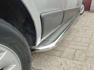 Renault Trafic 2015- гг. Боковые Подножки Premium (2 шт., Нержавейка) фото 11
