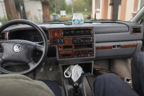 Volkswagen T4 Caravelle/Multivan 1990–2003 гг. Накладки на торпедо (1999-2003) Алюминий фото 2